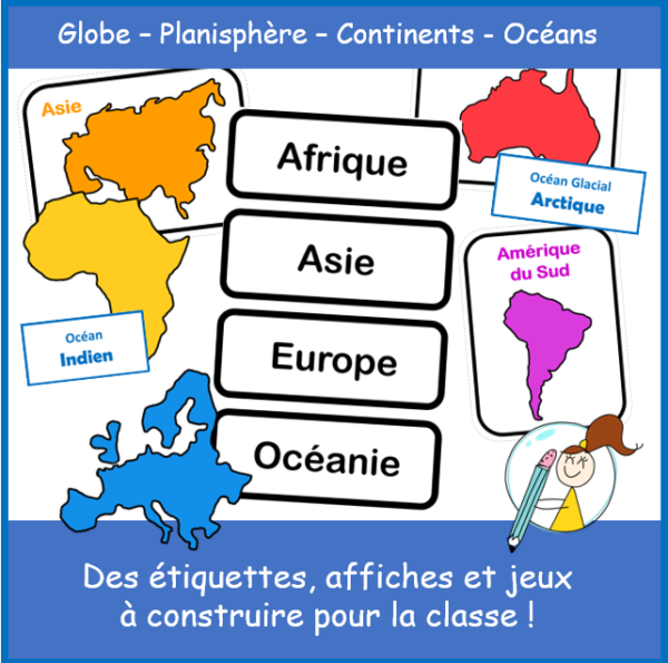 Dossier : Continents et Océans - C'est élémentaire